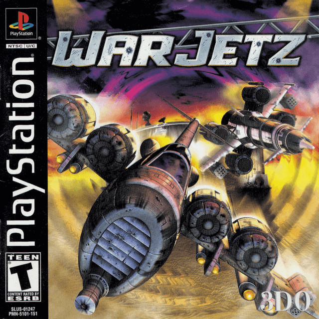 WDL War Jetz box art for Playstation